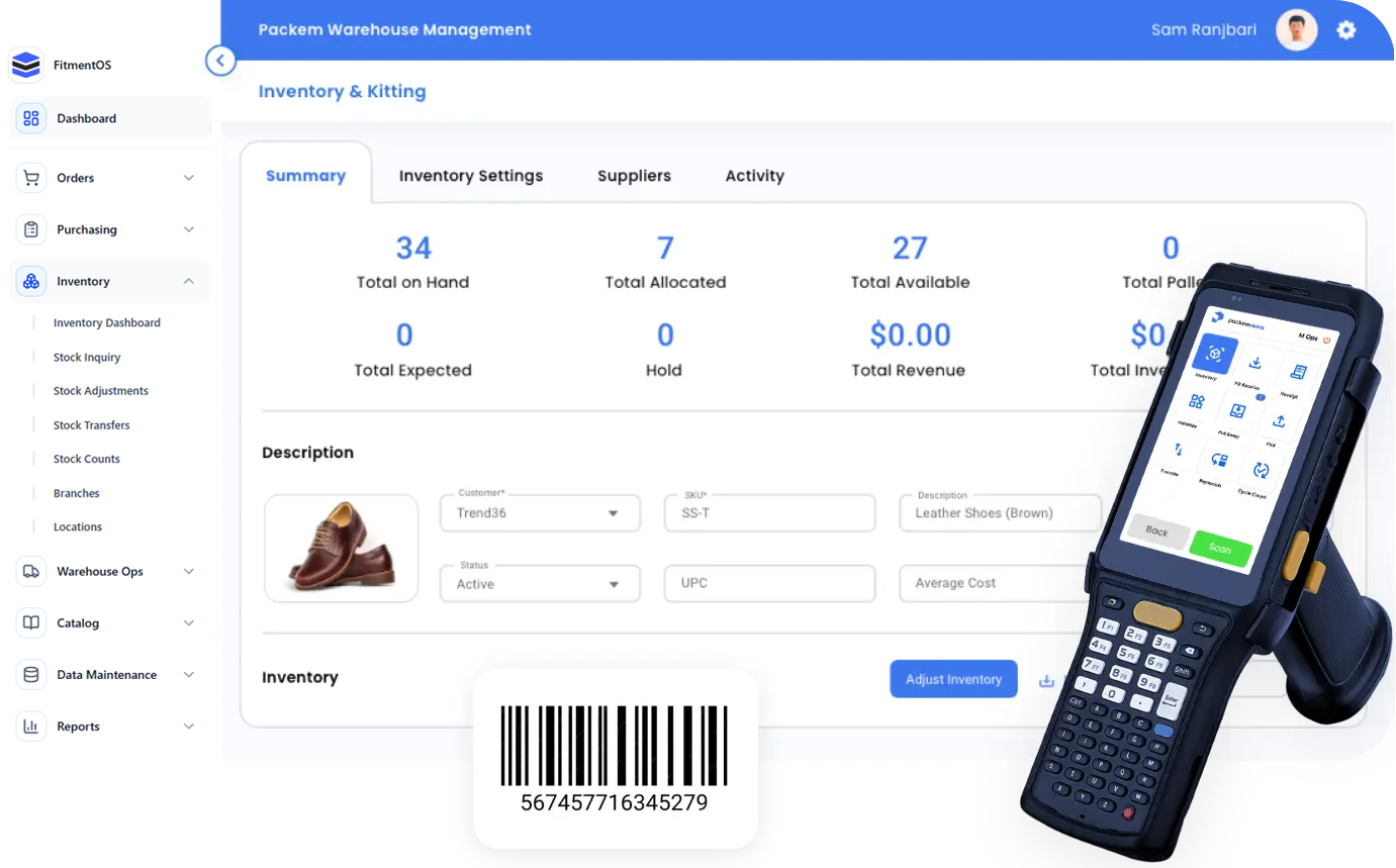 Barcode Inventory System